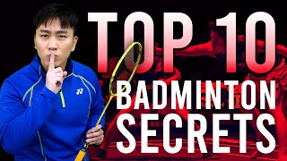 10 Badminton Secrets To DOMINATE Your Opponent [upl. by Yartnoed950]