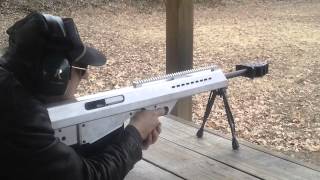 Leader 50 A1 SemiAuto 50 BMG Bullpup Rifle [upl. by Krystin37]