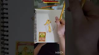 Charmander drawing art pokemon [upl. by Nynnahs761]