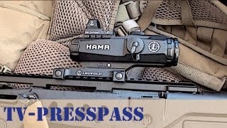 Leupold HAMR Review IWI Tavor RunnGun with Deltapoint [upl. by Eelyram]