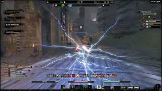 Eso BG PVP 1 K11  D0  Dmg 624K Eso elderscrollsonline elderscrolls pvp [upl. by Roid347]