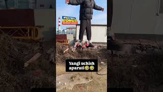 YANGI UCHISH APARATI🤣rekomendasikomik rekchiq youtubeshorts tiktok reels 1mln million top [upl. by Cirederf]