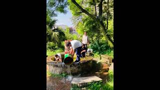 Cleaning program Trichandra College  Cleaning program Historical college [upl. by Akema]