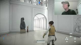 Highlight Playing as Princess Leia  Team Battle on Bespin  1080p [upl. by Kelula]