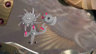 Omega CoAxial Escapement Explained [upl. by Yevi]