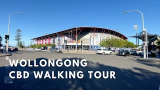 4K Wollongong CBD  Walking Tour Australia [upl. by Benia]