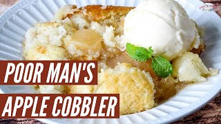 Poor Mans Apple Cobbler  Easy Apple Cobbler Recipe  Just A Pinch [upl. by Niran]