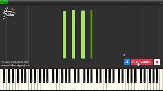 MAREJADA FELIZ Roberto Roena TUTORIAL DE PIANO  Partituras Pdf y Piano Midi [upl. by Inaffyt]