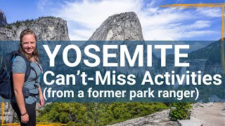 The TOP 12 Things to Do in Yosemite National Park  Best Hikes Views and Drives [upl. by Eachelle]