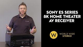 Review Sony ES 8K Home Theater AV Receivers Deep Dive [upl. by Saibot]