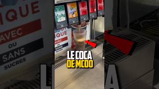 POURQUOI LE COCA DE CHEZ MCDO ESTIL DIFFÉRENT [upl. by Nylatsyrk547]