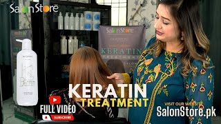 Augeas Keratin Treatment  Full Video  Salon Store [upl. by Gilmer]