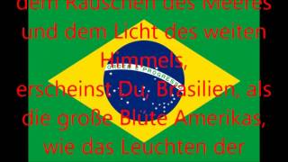 Nationalhymne von Brasilien deutsche Übersetzung [upl. by Beryle170]