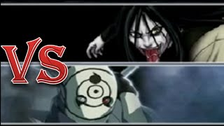 Tobi Obito Uchiha vs Orochimaru  Bleach vs Naruto 23 [upl. by Adnaloy]