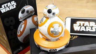 高性能ドロイドトイ！「BB8」スターウォーズEP7 レビュー！スマホアプリと連動で操作可能 amp 機能満載 spheroスフィロ製 定価¥19800 [upl. by Ledif]