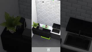 TUTORIAL PODWYŻSZONY BLAT KUCHENNY w The Sims 4  BEZ MODÓW  shorts tutorial poradnik thesims4 [upl. by Dupuis]