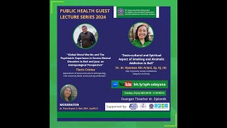 Public Health Guest Lecture Series 2024 [upl. by Matthaus]