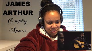 James Arthur  Empty Space  REACTION [upl. by Susejedairam141]