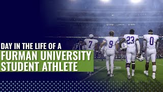 Day in the Life of a Furman Football Player [upl. by Sifan]