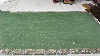 Chickpet Bangalore wholesale fancy designer sareesSingle saree courier available [upl. by Virginia]