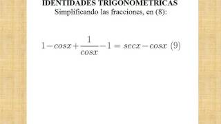 cotxcscxtanxsenxsecxcosx [upl. by Guimar]