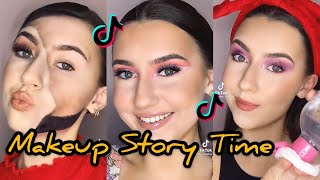 Makeup Story Time Tiktok Compilation amy skelton Part 2 [upl. by Lednahc201]