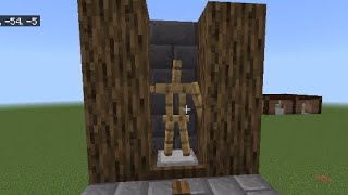 How to build a armour stand swapper bedrock 119 [upl. by Eatton]