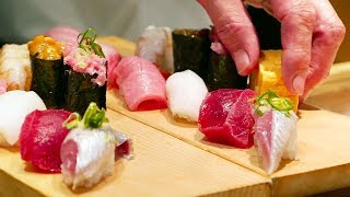 Japanese Street Food  TSUKIJI MARKET SUSHI SASHIMI Japan Seafood [upl. by Noxas]