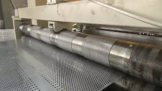 Sheet Metal Perforation Machine line [upl. by Ondine93]