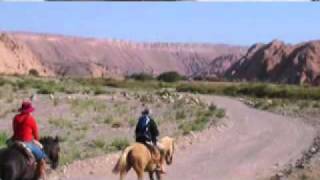 Cabalgatas  Horsebackriding  San Pedro de Atacama SanperoChilecom [upl. by Acinehs]