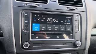 Radio instellen  CarPlay H370 pro  DeAutoUnie [upl. by Yddub270]