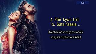 Baarish Atif Aslam Lirik Terjemahan Indonesia [upl. by Ramunni880]