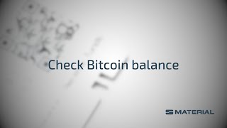 Check Bitcoin Balance  Tutorial [upl. by Etteyafal]