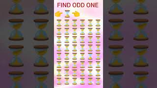 find the odd emoji outshorts quizpuzzlechallenge puzzle emojisemojichallenge [upl. by Enitsud]