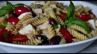 Caprese Pasta Salad  Gluten Free Recipe [upl. by Baker]