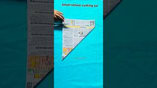 Dhoti salwar cutting and stitching dhotisalwarsalwarsuit sewingstichingtips sewingtipsandtricks [upl. by Ahsoj44]