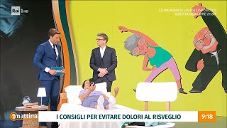 Dolori articolari al risveglio  Unomattina  18032024 [upl. by Nyladam240]