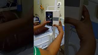 How to Start Infusion pump  Lets see 🧐 nursing viralvideo [upl. by Llerdnek]