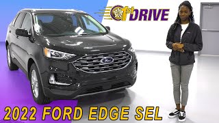 2022 Ford Edge SEL Review amp Test Drive  Smail Ford  Greensburg PA [upl. by Justino]