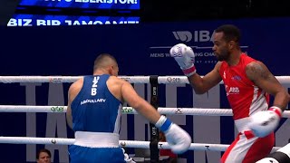 QF 86KG ALFONSO DOMINGUEZ LOREN AZE vs ABDULLAEV SHOKHJAKHON UZB IBA World Championships 2023 [upl. by Aicinoid]