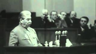 Stalins Final Speech 1952 Subtitled [upl. by Odlanir]