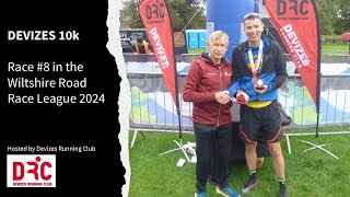 Devizes 10k 2024 Wiltshire Road Race League  Race 8 [upl. by Nairdad]