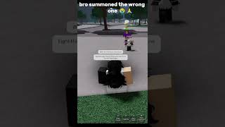 bro summoned the wrong mahoraga 😭🙏 roblox tsb robloxtsb robloxslander [upl. by Nguyen279]