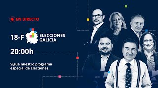 Elecciones Galicia 18F programa especial con los resultados y el análisis [upl. by Kan680]