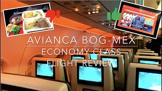 Avianca Economy Class Review from BOG to MEX in Airbus 3202 [upl. by Ydnic267]