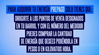 Nuevo servicio eléctrico PrePago en El Manguito [upl. by Hoagland]