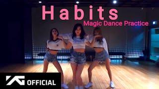 JISOO 지수  HABITS MAGIC DANCE PRACTICE [upl. by Snyder]