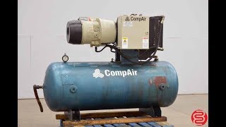 CompAir Hydrovane 707 Rotary Screw Air Compressor [upl. by Valenba]