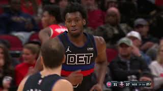 James Wiseman  Scoring Highlights  Detroit Pistons 202324 [upl. by Hullda]