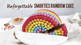 SMARTIES Rainbow Cake [upl. by Batsheva]